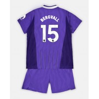 Tottenham Hotspur Lucas Bergvall #15 Kolmas Peliasu Lasten 2026-27 Lyhythihainen (+ Lyhyet housut)